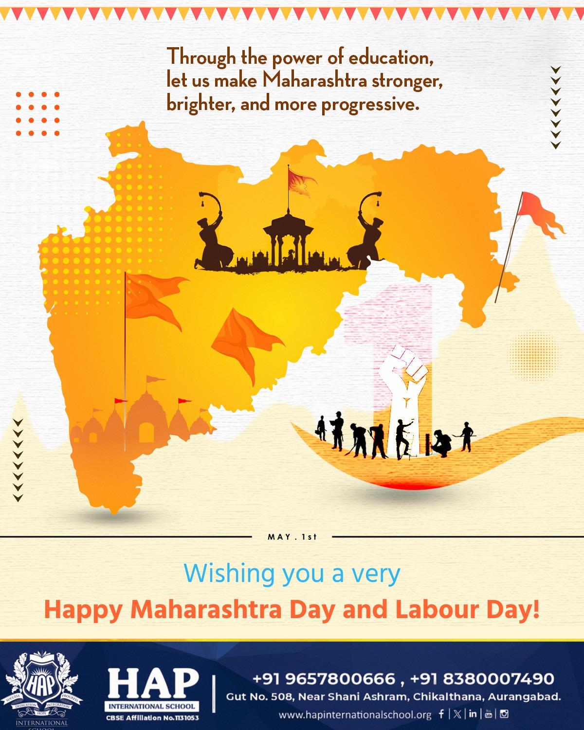 MAHARASHTRA DAY & LABOUR DAY WITH PRIDE AND GRATITUDE 2026